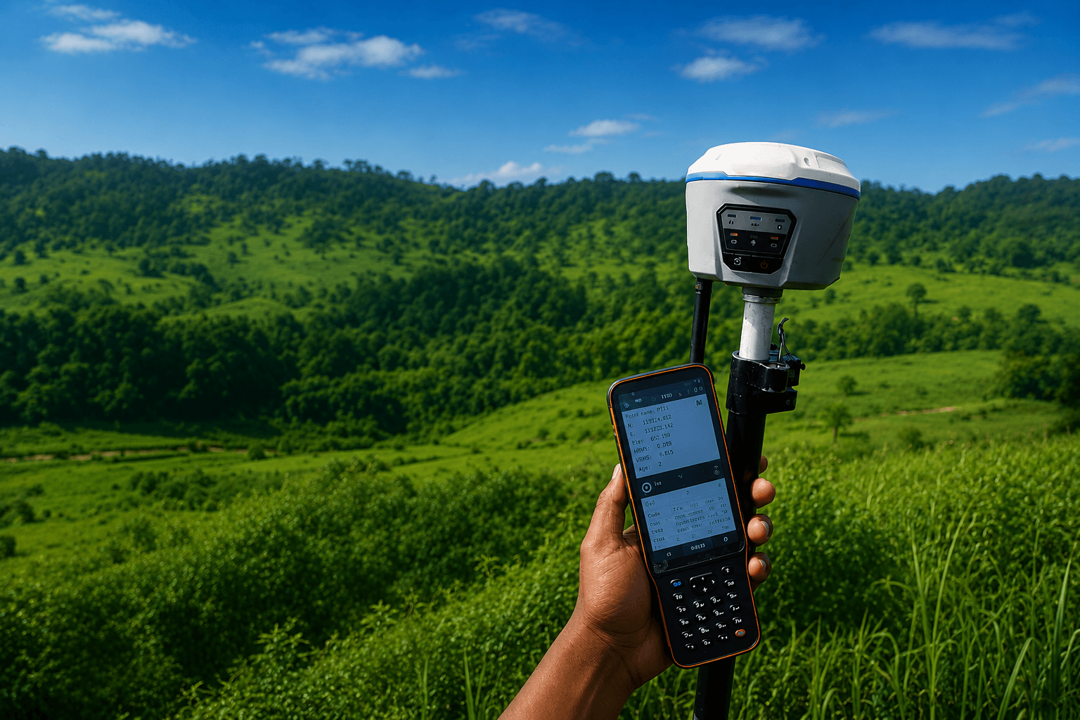 Licensed Digital Land Surveying Field Operations